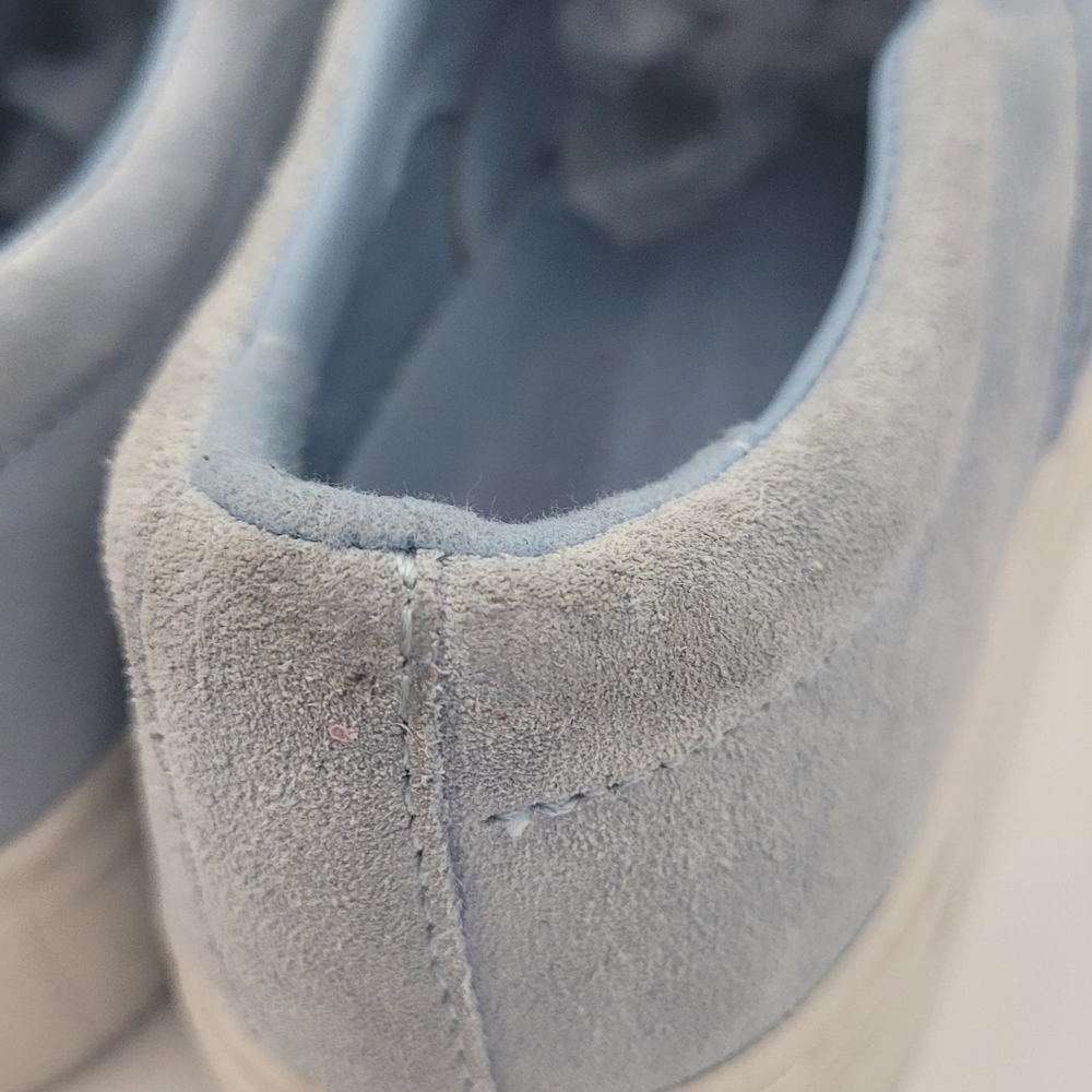 Marc Fisher Calia Light Blue Woven Leather Slip On Sneakers Size 7 - Picture 10 of 14